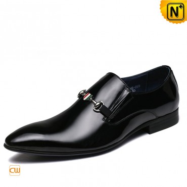 Slip on Leather Dress Shoes CW762022 shoes.cwmalls.com