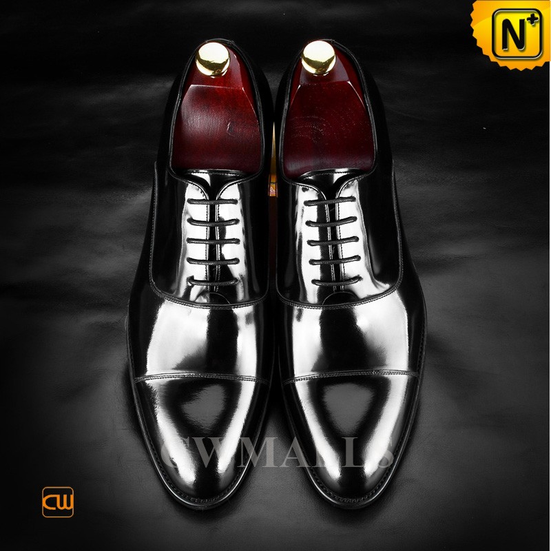 Picture of CWMALLS® Black Lace-up Dress Shoes CW716032