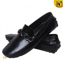 Black Driving Loafers Shoes CW740163 shoes.cwmalls.com