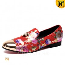 Floral Leather Shoes CW707255 shoes.cwmalls.com