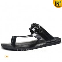 Leather Thong Sandals CW708303 shoes.cwmalls.com