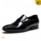Black Leather Dress Loafers CW763313 shoes.cwmalls.com