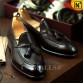 Black Tassel Loafers CW707085 shoes.cwmalls.com