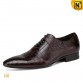 Brown Leather Oxford Dress Shoes CW762015 shoes.cwmalls.com