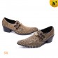 Embossed Leather Shoes CW708215 shoes.cwmalls.com