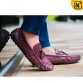 Embossed Tassel Loafers 