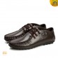Leather loafers Brown CW740083 shoes.cwmalls.com