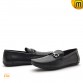 Mens Black Leather Driving Loafers -m.cwmalls.com