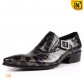 Printed Leather Buckle Dress Shoes CW763078 shoes.cwmalls.com
