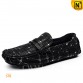 Printed Leather Moccasins CW708225 shoes.cwmalls.com
