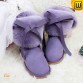 Purple Fur Lined Boots