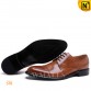 Tan Leather Dress Shoes CW716015 shoes.cwmalls.com