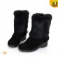 Women Black Winter Snow Boots CW332104 SHOES.CWMALLS.COM